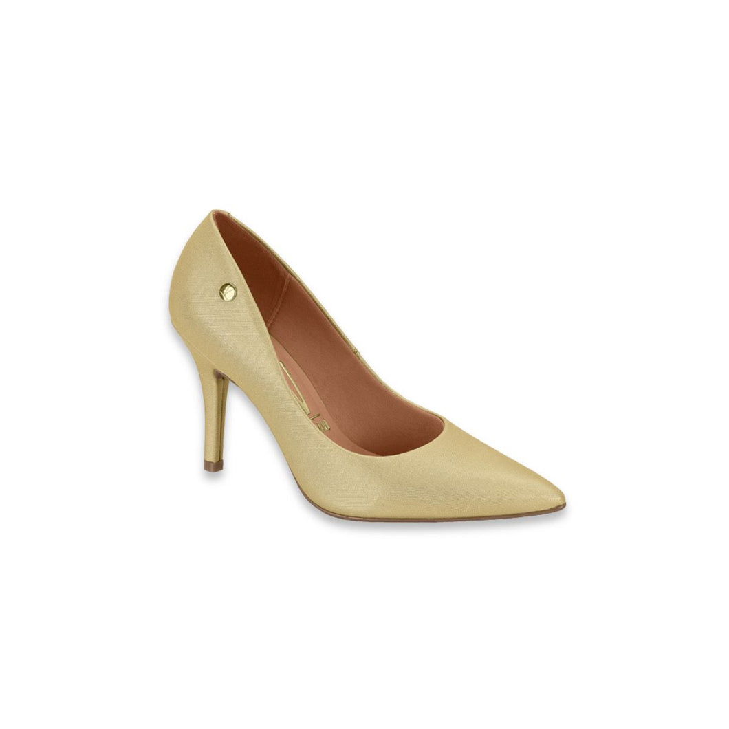 GOLDEN DIAMOND POINT METALLIC STILETTO