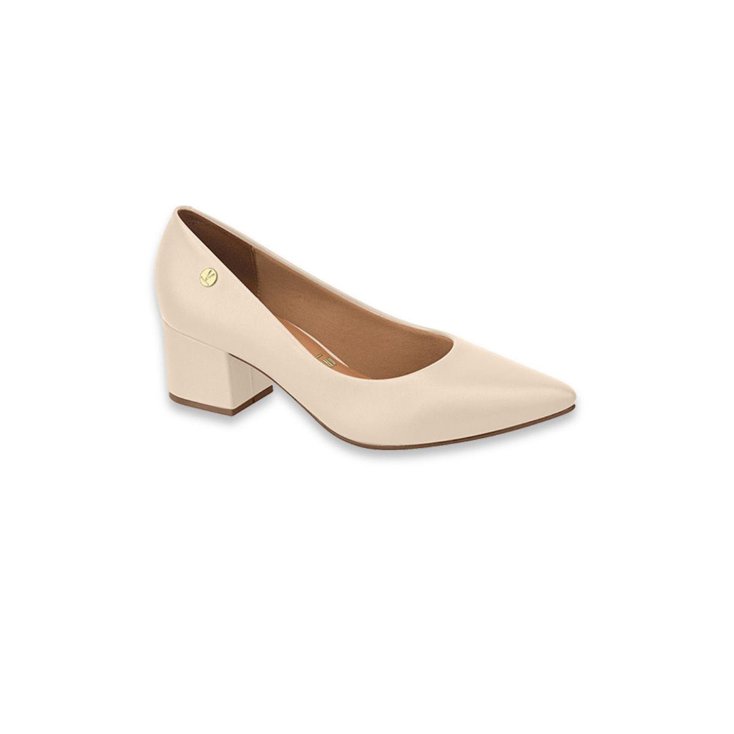 PELICA STILETTO CREAM THICK HEEL