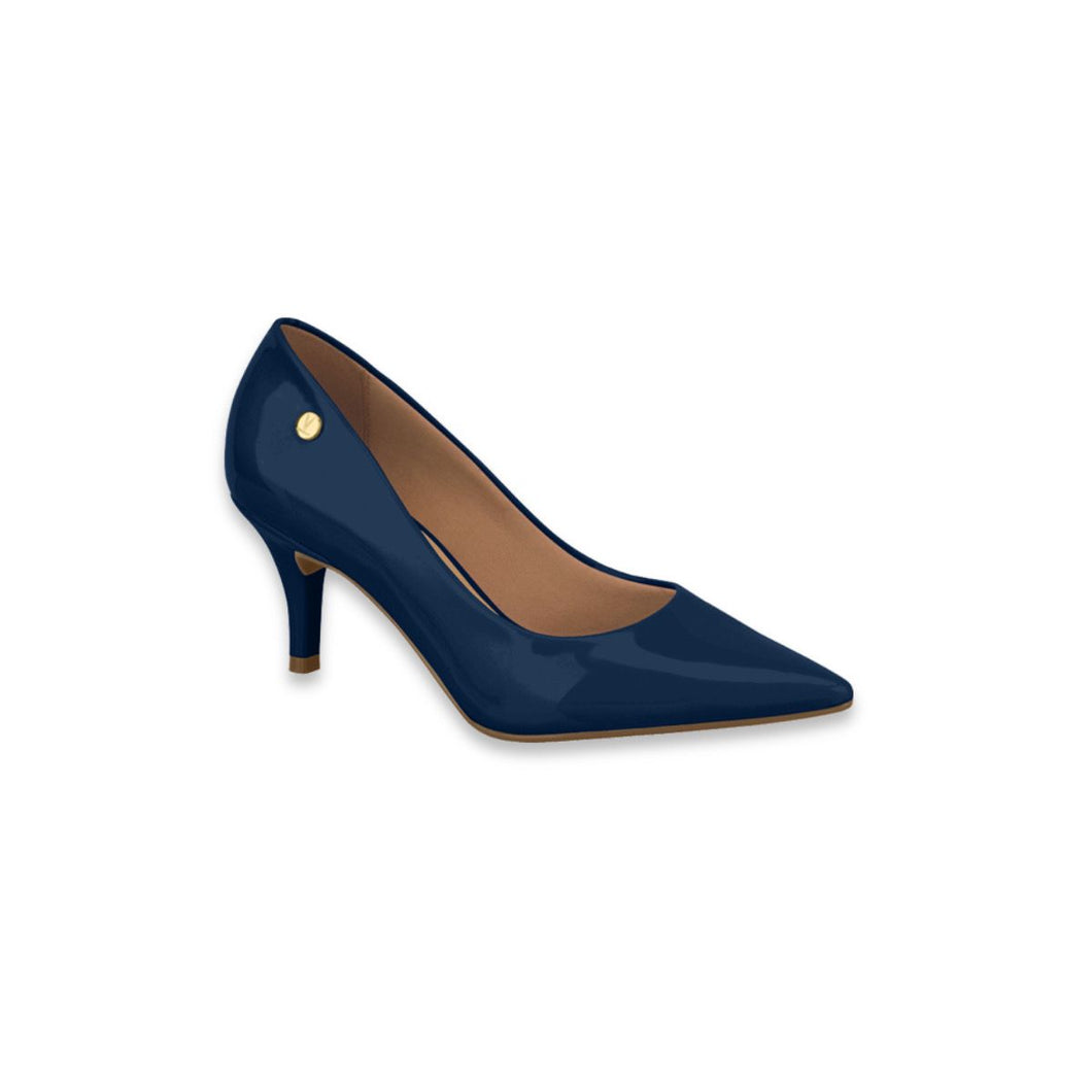 NAVY BLUE PATENT LEATHER STILETTO