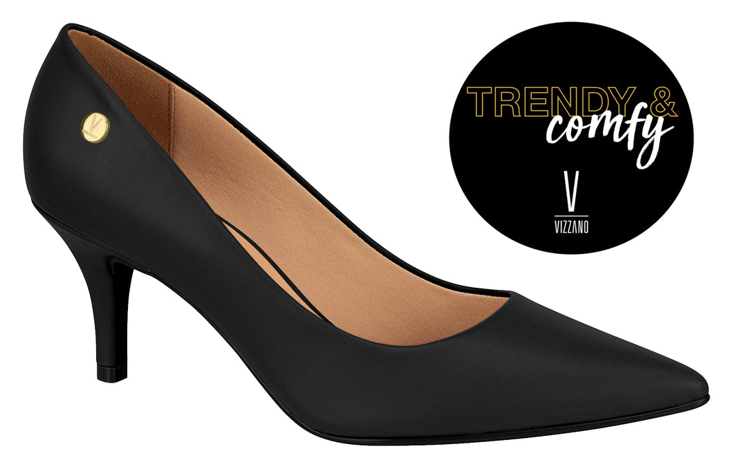 STILETTO Pelica Black Low