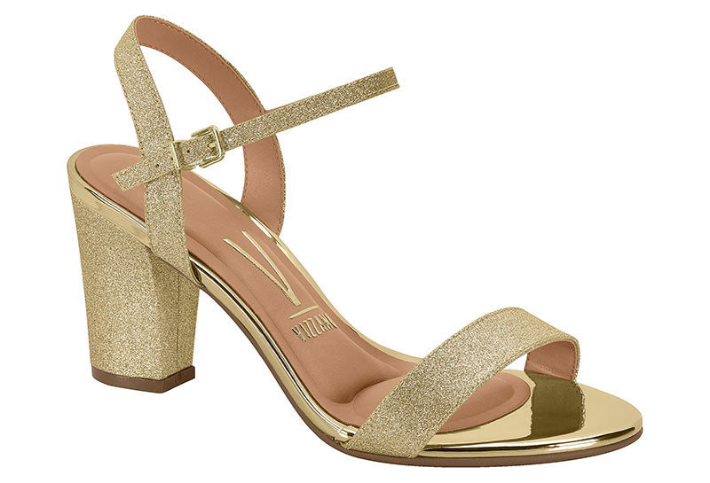 SHINE METAL Gold Sandal