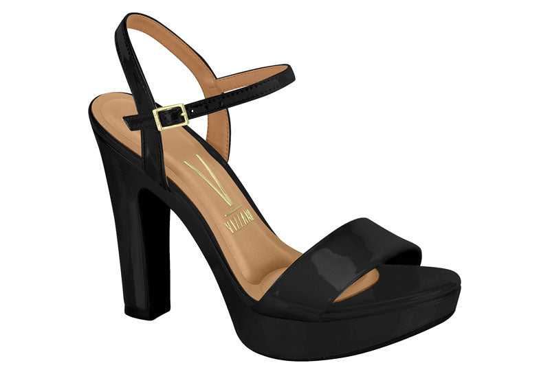 VERNIZ PREMIUM Black Sandal