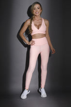 Load image into Gallery viewer, FITNESS TOP AND LEGGINS PINK
